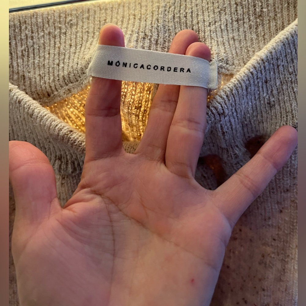 MONICACORDERA Soft Wool knit pants